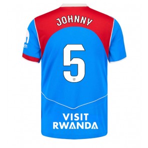 Atletico Madrid Johnny Cardoso #5 Alternativní Dres 2025-26 Krátký Rukáv